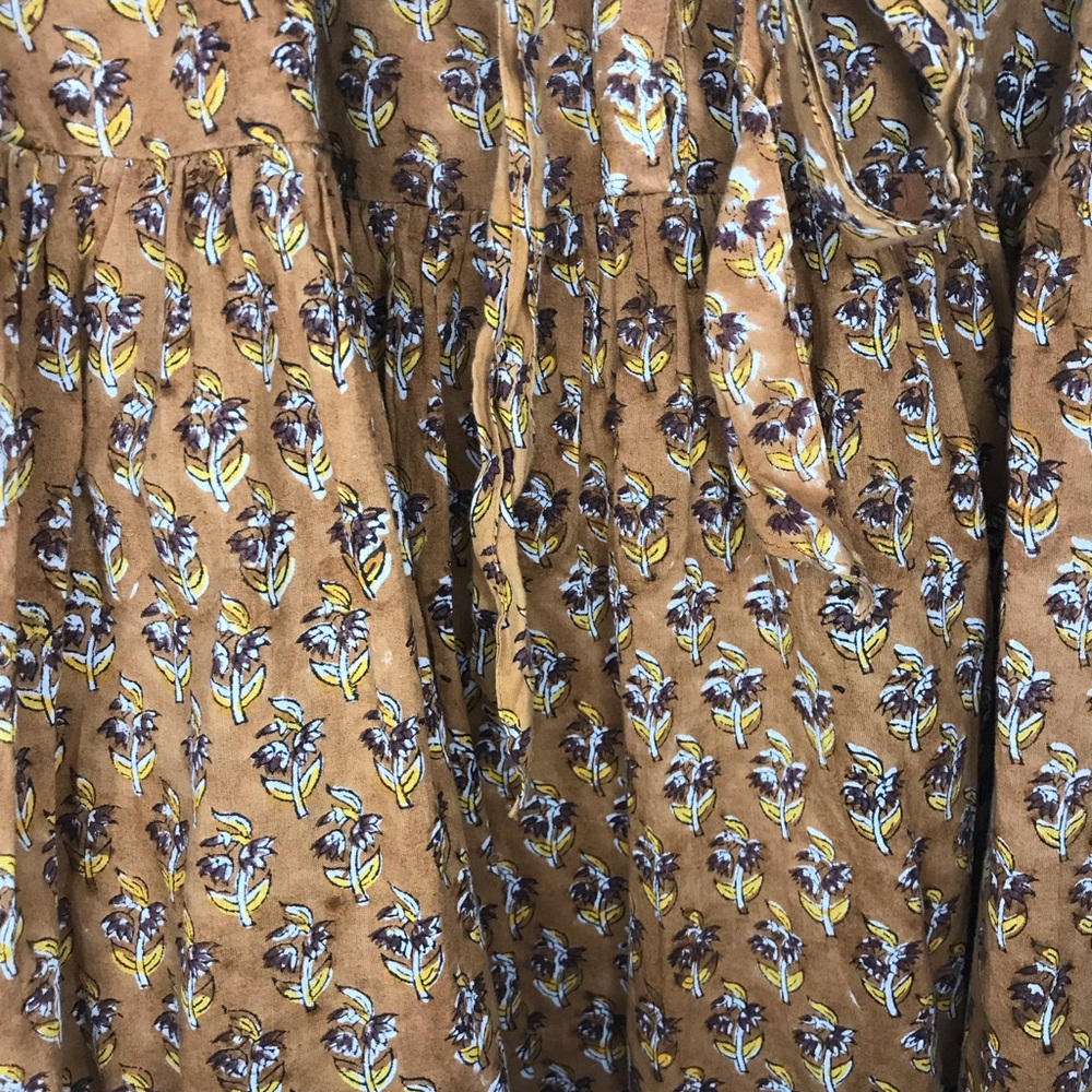 Daughters of India Light Brown Midi Dress - Picture 16 of 16
